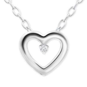 Brand New heart necklace.